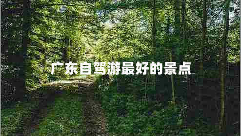 廣東自駕游最好的景點 廣東自駕游最好的景點
