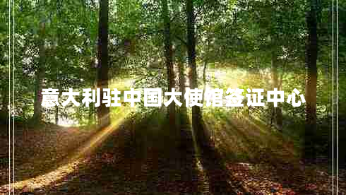 意大利駐中國大使館簽證中心 意大利駐中國大使館簽證中心