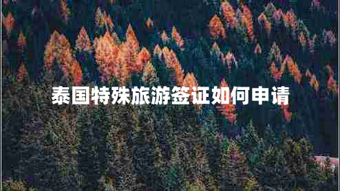 泰國(guó)特殊旅游簽證如何申請(qǐng) 泰國(guó)特殊旅游簽證如何申請(qǐng)