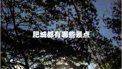 肥城都有哪些景點(diǎn) 肥城都有哪些景點(diǎn)