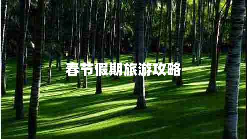 春節(jié)假期旅游攻略