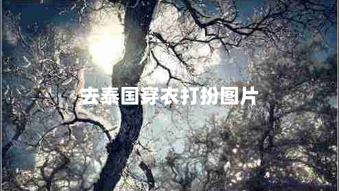 去泰國穿衣打扮圖片