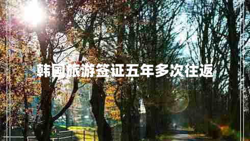 韓國旅游簽證五年多次往返 韓國旅游簽證五年多次往返