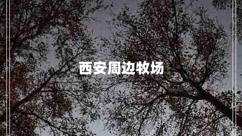 西安周邊牧場(chǎng) 西安周邊牧場(chǎng)