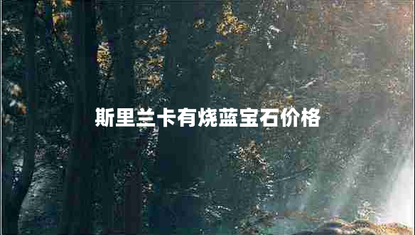 斯里蘭卡有燒藍(lán)寶石價格