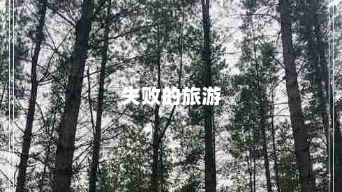 失敗的旅游 失敗的旅游