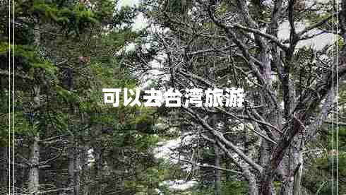 可以去臺灣旅游 可以去臺灣旅游