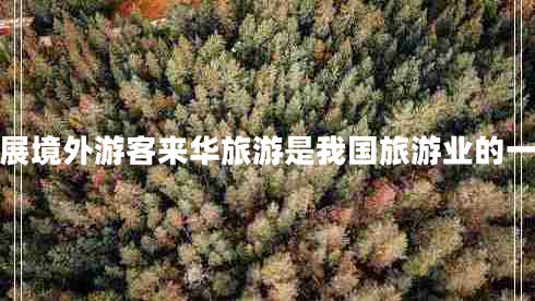 發(fā)展境外游客來華旅游是我國旅游業(yè)的一項