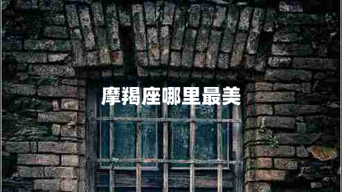 摩羯座哪里最美 摩羯座哪里最美