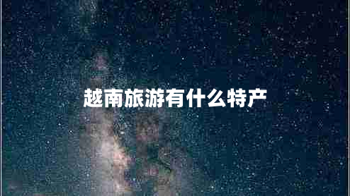 越南旅游有什么特產(chǎn) 越南旅游有什么特產(chǎn)