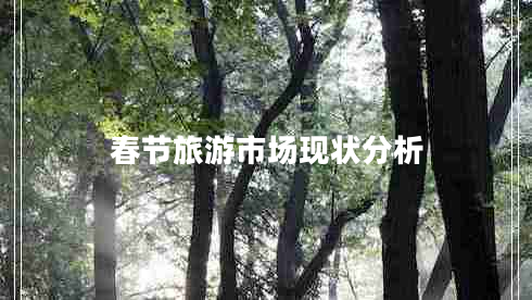 春節(jié)旅游市場(chǎng)現(xiàn)狀分析 春節(jié)旅游市場(chǎng)現(xiàn)狀分析