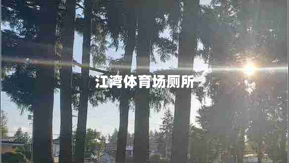 江灣體育場(chǎng)廁所