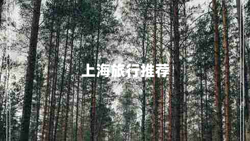 上海旅行推薦