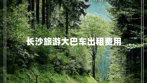 長沙旅游大巴車出租費(fèi)用 長沙旅游大巴車出租費(fèi)用