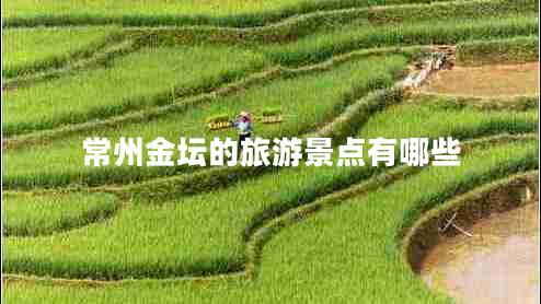 常州金壇的旅游景點有哪些