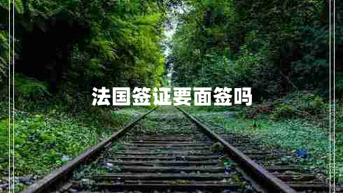 法國(guó)簽證要面簽嗎