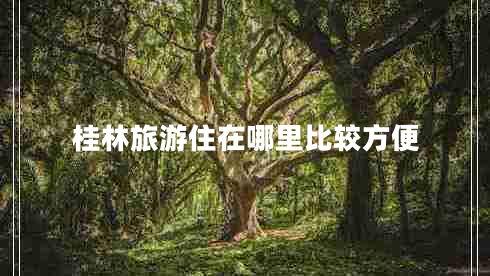 桂林旅游住在哪里比較方便 桂林旅游住在哪里比較方便