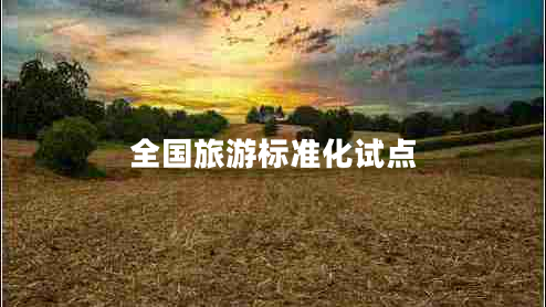 全國旅游標準化試點 全國旅游標準化試點