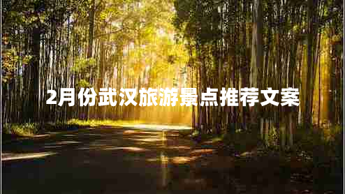 2月份武漢旅游景點(diǎn)推薦文案 2月份武漢旅游景點(diǎn)推薦文案