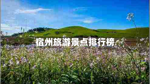 宿州旅游景點排行榜