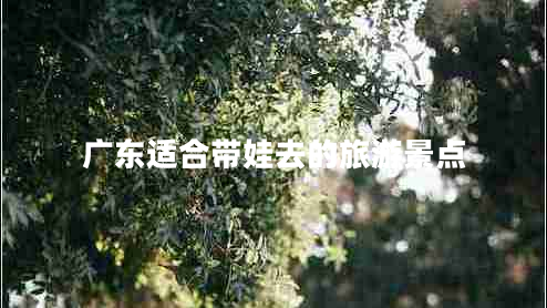 廣東適合帶娃去的旅游景點(diǎn) 廣東適合帶娃去的旅游景點(diǎn)