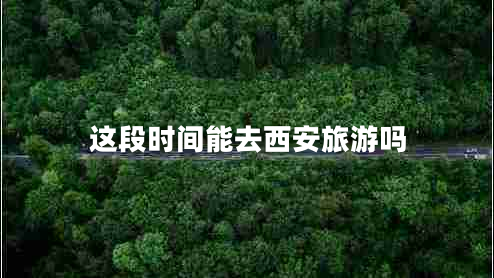 這段時間能去西安旅游嗎 這段時間能去西安旅游嗎