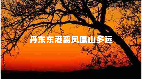 丹東東港離鳳凰山多遠(yuǎn)