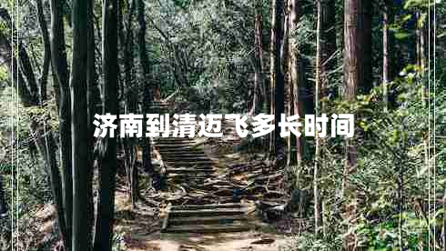 濟南到清邁飛多長時間