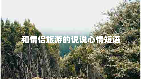 和情侶旅游的說(shuō)說(shuō)心情短語(yǔ)