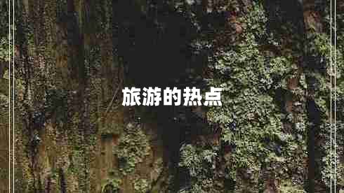 旅游的熱點 旅游的熱點