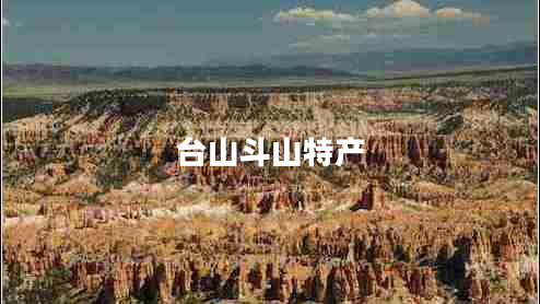 臺山斗山特產(chǎn)