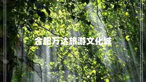 合肥萬達旅游文化城 合肥萬達旅游文化城