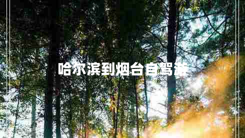 哈爾濱到煙臺(tái)自駕游