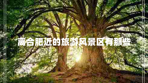 離合肥近的旅游風(fēng)景區(qū)有那些 離合肥近的旅游風(fēng)景區(qū)有那些