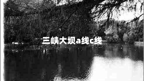 三峽大壩a線c線