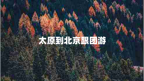 太原到北京跟團(tuán)游 太原到北京跟團(tuán)游