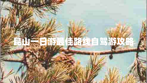 昆山一日游最佳路線自駕游攻略 昆山一日游最佳路線自駕游攻略