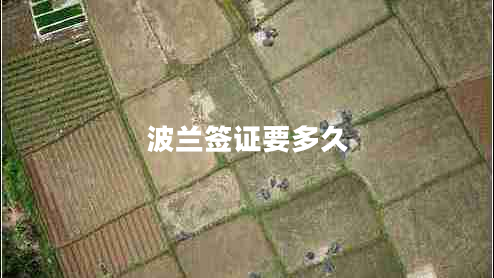 波蘭簽證要多久