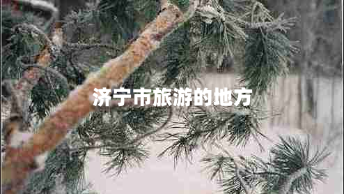 濟(jì)寧市旅游的地方