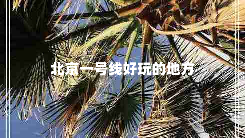北京一號線好玩的地方 北京一號線好玩的地方