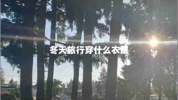 冬天旅行穿什么衣服 冬天旅行穿什么衣服