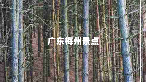 廣東梅州景點(diǎn) 廣東梅州景點(diǎn)