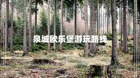 泉城歐樂(lè)堡游玩路線