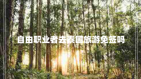 自由職業(yè)者去泰國旅游免簽嗎