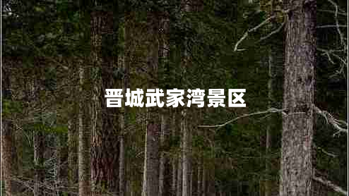 晉城武家灣景區(qū) 晉城武家灣景區(qū)