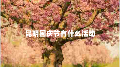 昆明國(guó)慶節(jié)有什么活動(dòng) 昆明國(guó)慶節(jié)有什么活動(dòng)