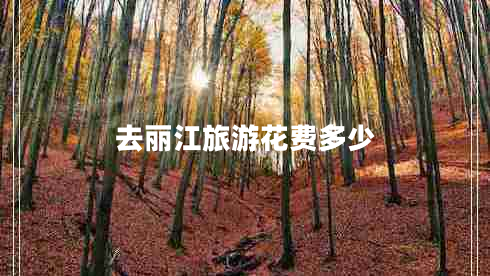 去麗江旅游花費(fèi)多少