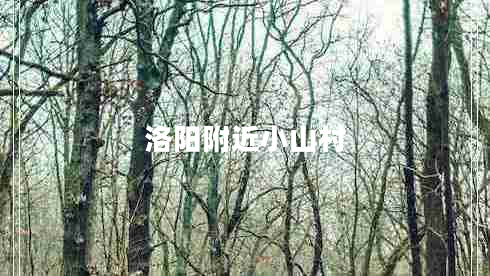 洛陽附近小山村 洛陽附近小山村