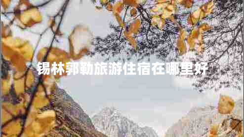 錫林郭勒旅游住宿在哪里好 錫林郭勒旅游住宿在哪里好