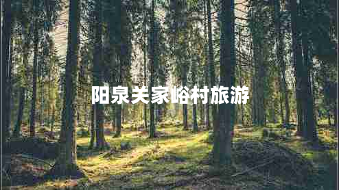 陽(yáng)泉關(guān)家峪村旅游 陽(yáng)泉關(guān)家峪村旅游